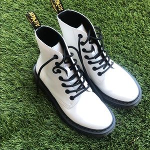 White Dr. Martens